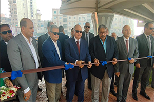 محافظ القاهرة يفتتح أعمال تطوير ميدان المطرية
