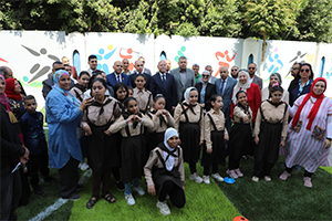 محافظ القاهرة يفتتح أعمال تطوير ورفع كفاءة مدرسة التربية الفكرية بروض الفرج