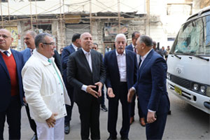    مستشار رئيس الجمهورية ومحافظ القاهرة يتفقدان تطوير منطقة القاهرة التراثية