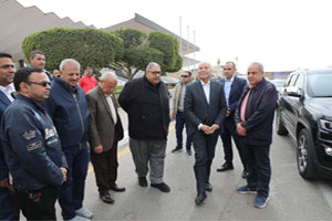 محافظ القاهرة يتفقد انتشار معدات الصرف الصحي في عدد من أحياء العاصمة